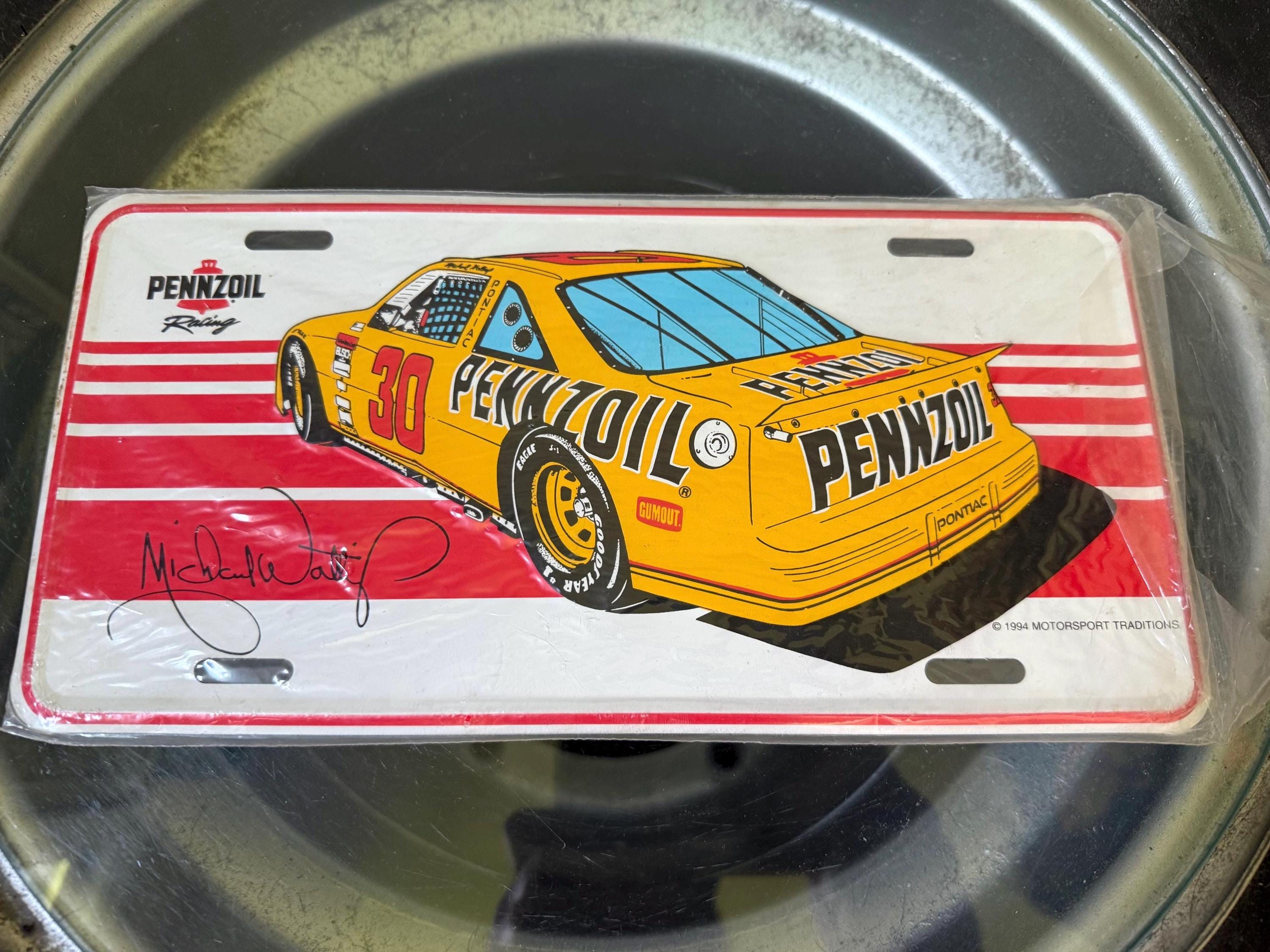PENNZOIL ペンズオイル レッツカー車 ブリキ US雑貨 RW172 ペンズオイル レッカー車 ブリキのおもちゃ ペンゾイル ブリキの