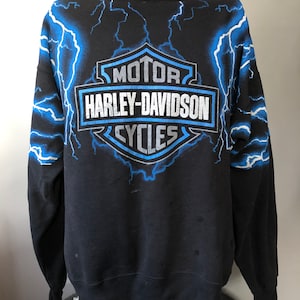 Rare Harley Davidson Lightning All Over 