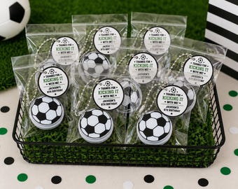 Soccer Ball favor for Birthday Party Fidget for Birthday Soccer Party Favor Soccer Team Gift Personalized Soccer Birthday Party Favor
