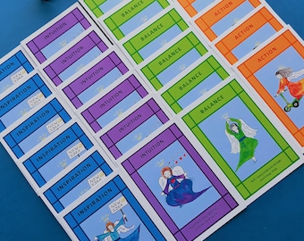 Mini Messages Angel Oracle Card Deck.