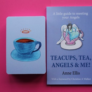 Teacup Tarot Deck with FREE Angel Book.