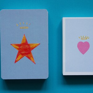 Offerta da 2 mazzi. (È il momento di brillare + mini mazzi di carte Mindfulness Angel Oracle.)