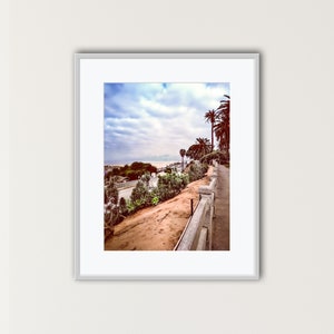 Printable Palisades Park Color Photograph, Digital Download, Wall Decor, Home Gallery
