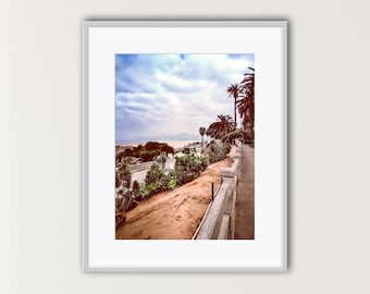 Printable Palisades Park Color Photograph, Digital Download, Wall Decor, Home Gallery