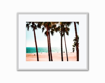 Tropical Beach Color Photograph, Digital Download, Wall Decor, Home Gallery