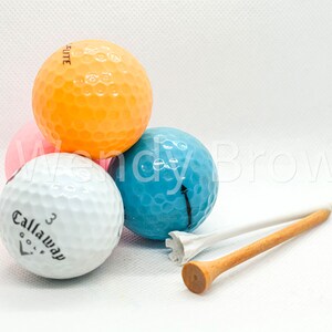 Printable Golf Balls Color Photograph, Digital Download, Wall Decor ...