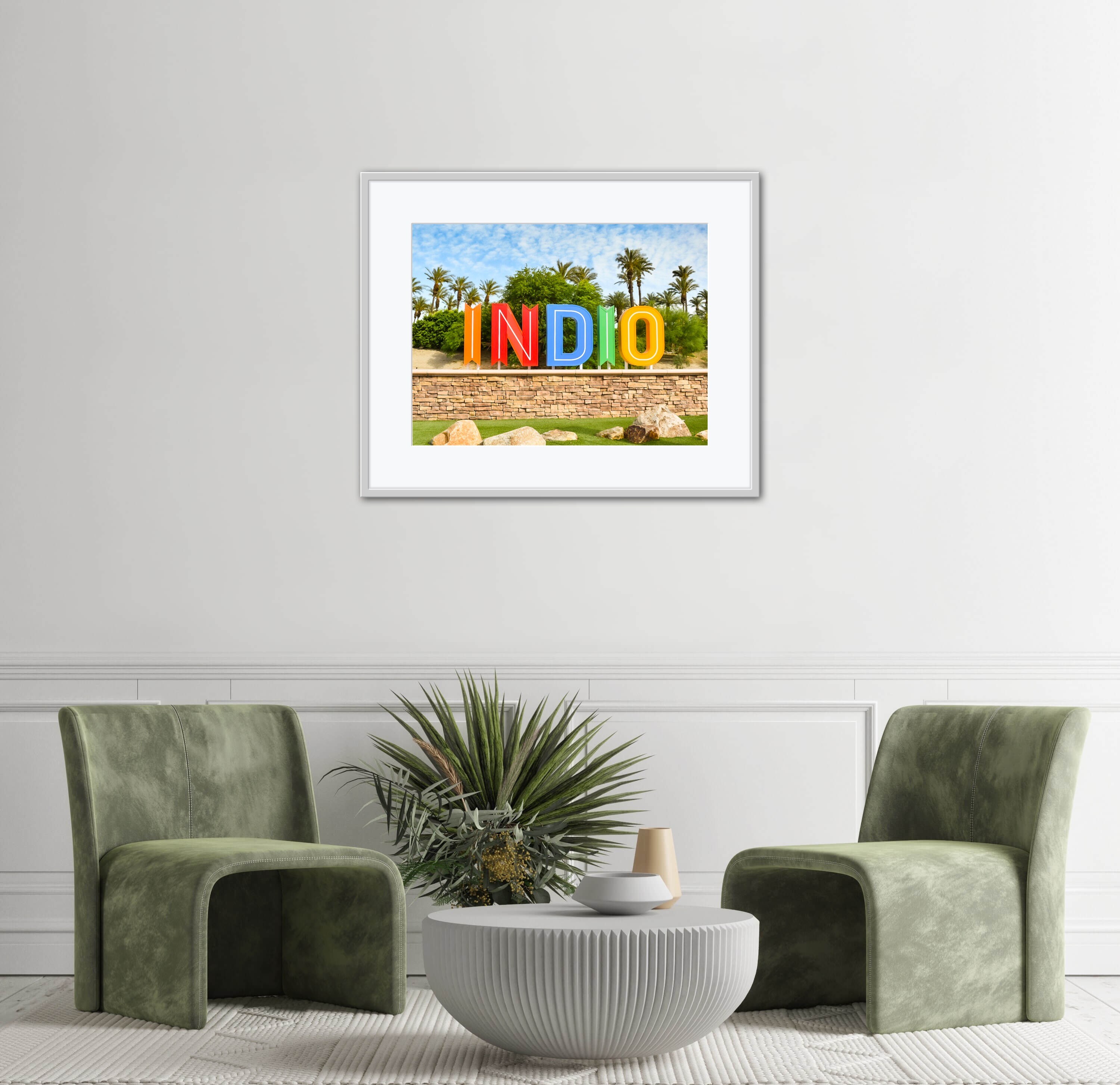 Indio Sign Color Photograph, Digital Download, Wall Art, Home Gallery ...