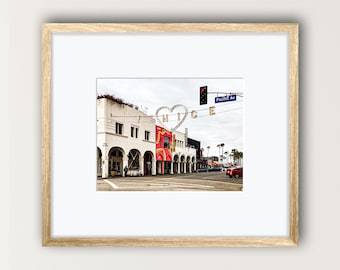 Venice Beach Printable Art Photo,  Instant Download Photo, California Color Photo