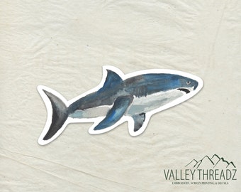 Shark Decal - Shark Vinyl Sticker - Vinyl Sticker - Laptop Decal - Sticker - Vinyl Decal - Car Window Decal - Laptop Sticker - Tumbler Decal