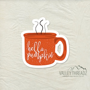 Camping Mug Decal - Fall Mug Vinyl Sticker - Fall Sticker - Car Window Decal - Sticker - Mug Sticker - Laptop Sticker - Tumbler Decal
