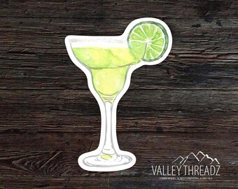 Margarita Decal - Margarita Vinyl Sticker - Marg Sticker - Marg Sticker - Laptop Decal - Decals - Car Decal - Laptop Sticker - Tumbler Decal