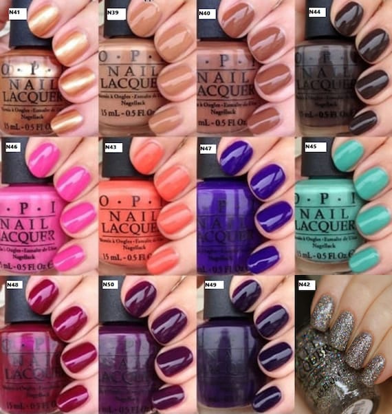 Opi Nail Polish Lacquer NORDIC COLLECTION 15ml Choice of 12 Colours -   Canada