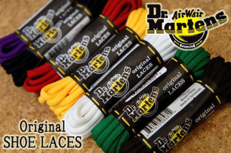Authentic Replacement Dr Martens Shoelaces Over 50 Different Etsy
