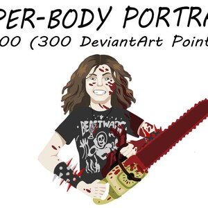 Digital Commissions - Upper-Body Portrait