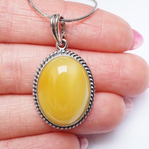 Handmade Amber Pendant, 100% Natural Amber Pendant, Butterscotch Amber Pendant, Exclusive Butterscotch Amber Pendant, Unique Amber Pendant