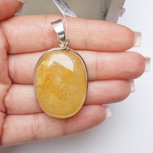 Handmade Amber Pendant, 100% Natural Amber Pendant, Butterscotch Amber Pendant, Natural Butterscotch Amber Pendant, Unique Amber Pendant
