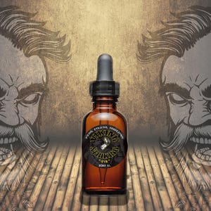 Beard Oil - Viking Striking Tradesman all organic handmade "TYR" Beard oil 1 oz bottle