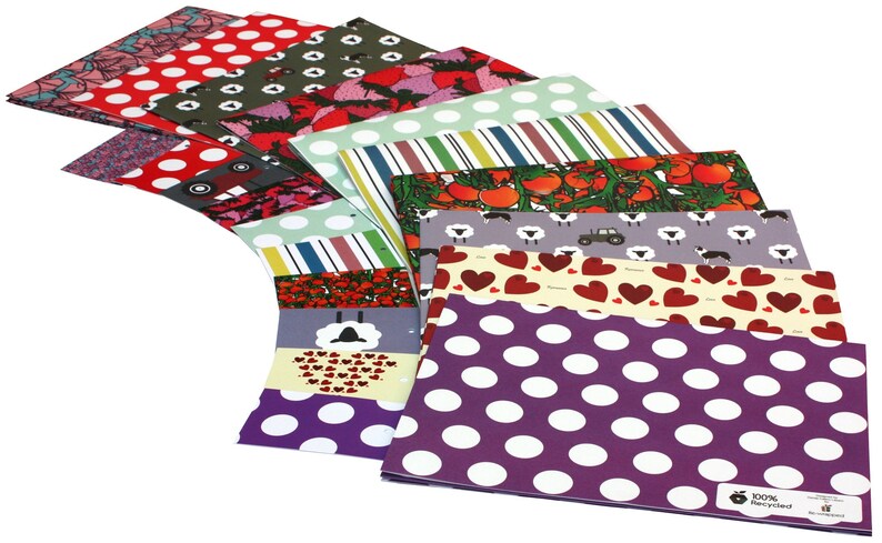 Kate Heiss Pack Eco Friendly Recycled Birthday Gift Wrap Wrapping Paper Set 10 sheets/10 Tags Kate Heiss Pack Eco Friendly Recycled Birthday Gift Wrap Wrapping Paper Set 10 sheets/10 Tags