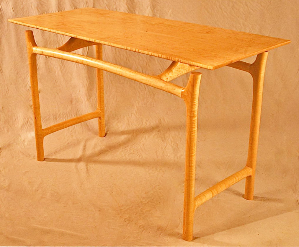 Sculpted Writing Desk Etsy