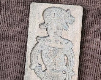 Vintage Carved Cookie Mold