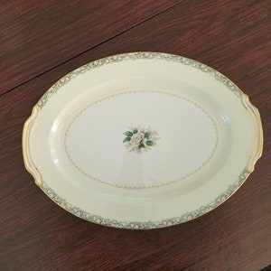 Noritake Winter Rose Serving Platter