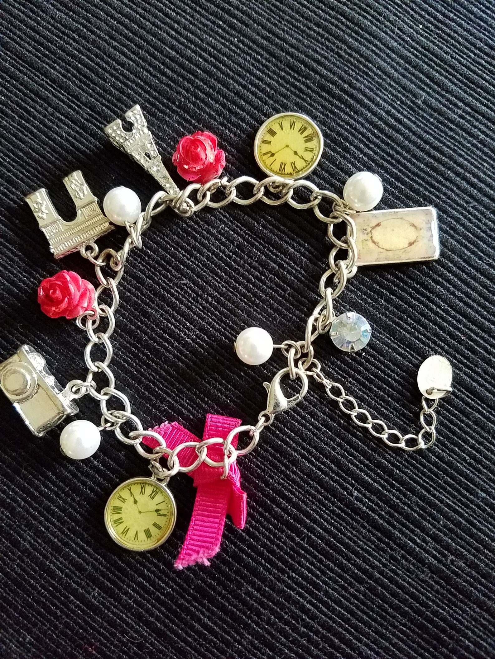 Vintage Paris Souvenir Bracelet Etsy.de