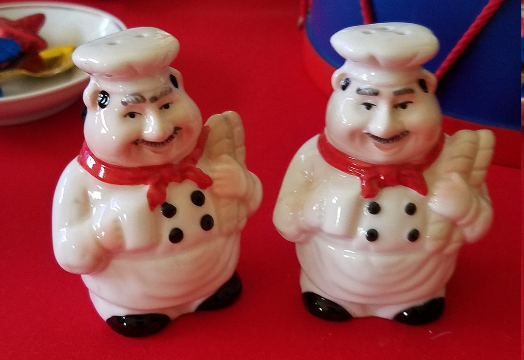 Chef Pierre Salt Shakers Etsy