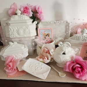 White porcelain Petite Tureens