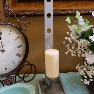 Tall Wall Candle or Art Holder