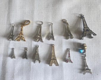 Petite Eiffel Tower Charms