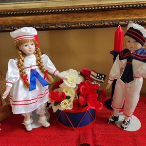 Victorian Sailor Suit Dolls