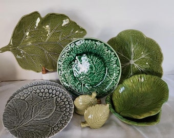 Cabbage and Leaf Dishware