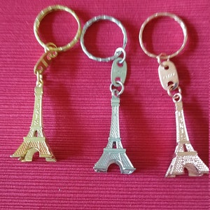 Eiffel Tower Key Rings
