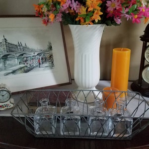 Basket full of bottles