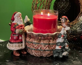 Fitz and Floyd Classic Christmas Lodge Bowl
