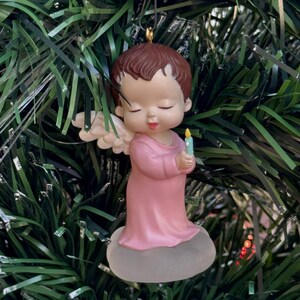Ornement De Noël Hallmark Mary's Angels 2005 - Ange Forsythia - QX2315