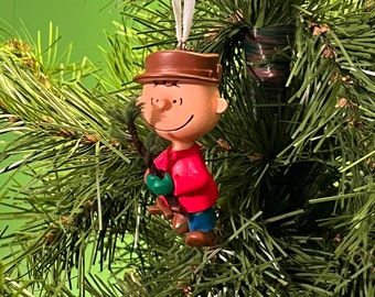 Vintage Hallmark Charlie Brown Christmas Tree Ornament - Peanuts