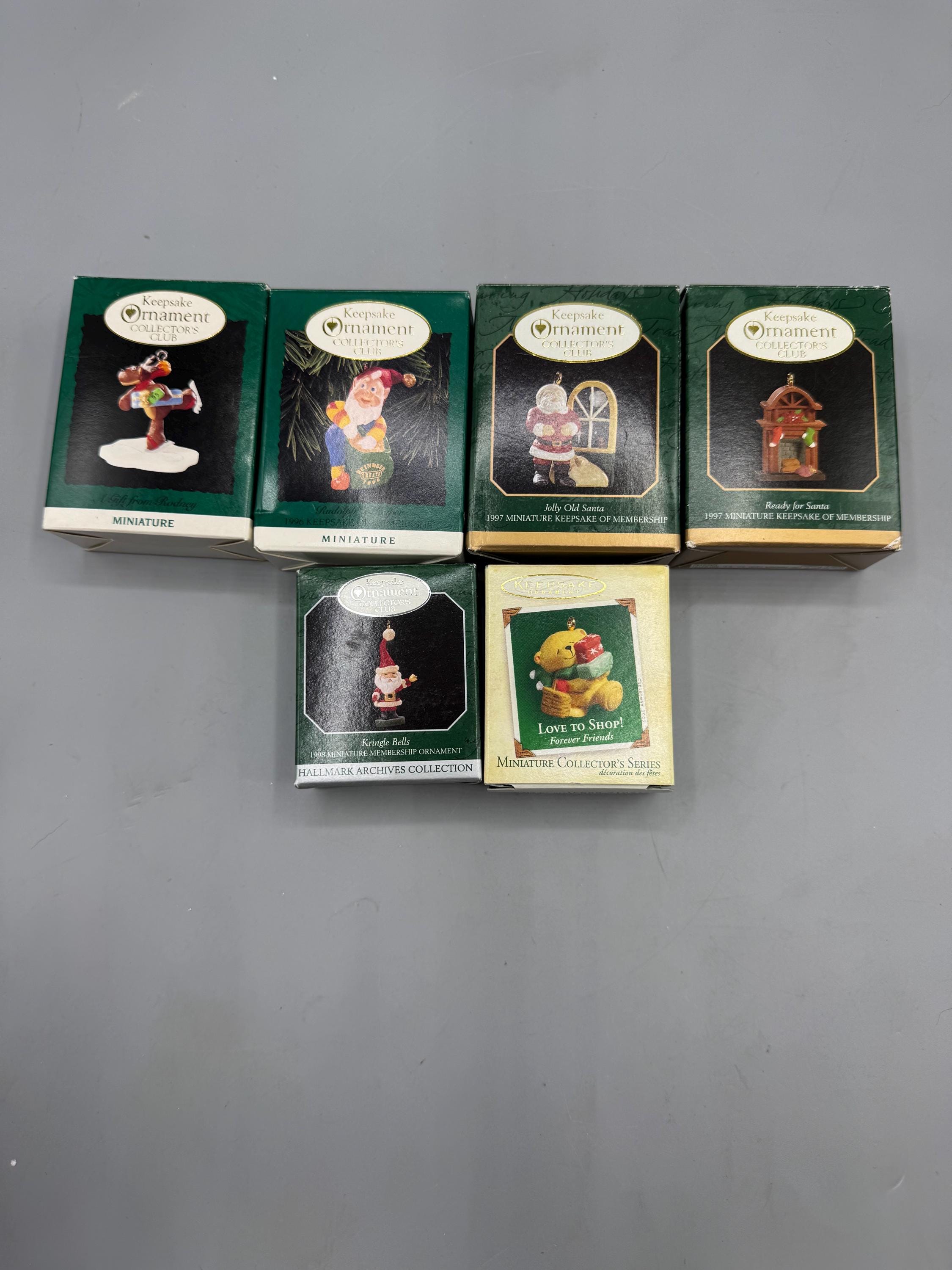 Ornement De Noël Hallmark 1997, Poinçon Ornement Taille S