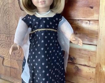 Regency style Doll Dress for 18 inch dolls