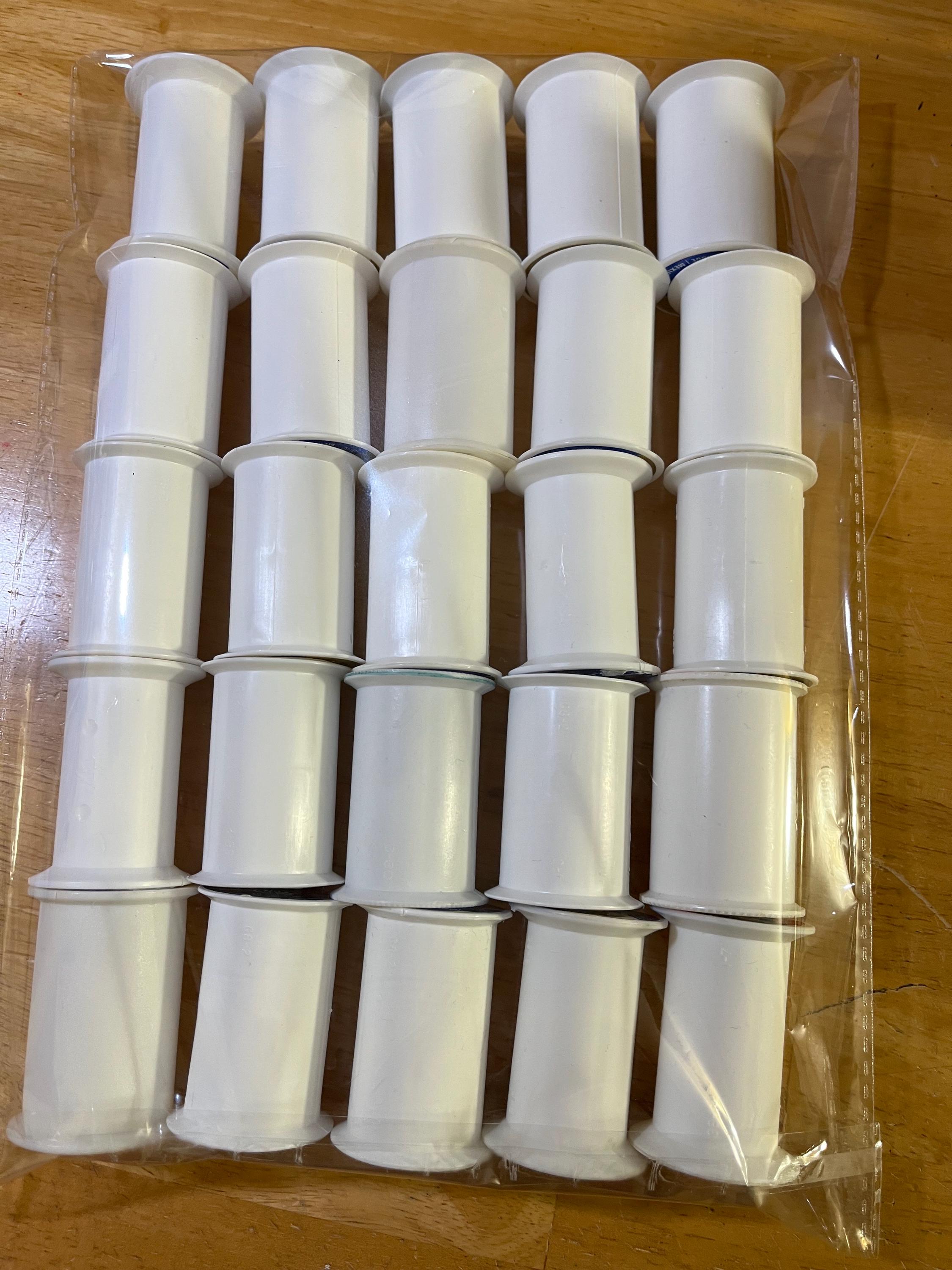 2 Inch Plastic Thread Craft Spools 25 Ct. - Etsy