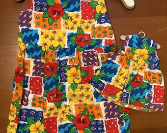 Tropical Dolly and Me Dress
