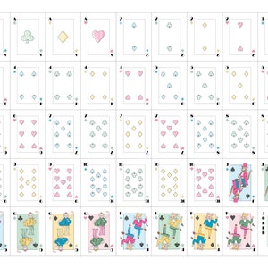Dapper Cats Playing Cards© Cartes de poker Jeu de cartes à jouer Cartes en lin Cartes à jouer pour chats Cadeaux image 2