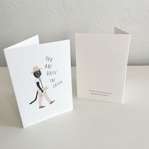 You are Quite the Catch Greeting Card Husband Birthday Card Wife Gift Fishing Gifts for Men Funny Greeting Card image 6