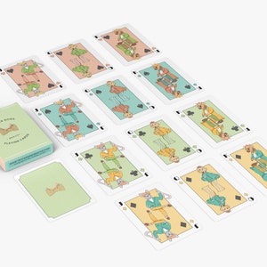 Dapper Dogs Playing Cards© Dog lover Playing Cards, Poker Cards with dog designs, dog cards for game nigh, gifts for pet lovers image 8