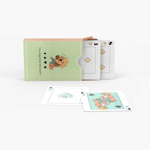 Dapper Dogs Playing Cards© Dog lover Playing Cards, Poker Cards with dog designs, dog cards for game nigh, gifts for pet lovers image 9