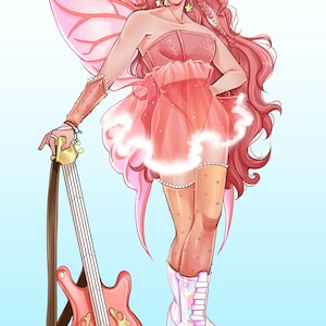 Custom Character Commission: DnD, Sci-Fi, MMO, TTRPG, Daggerheart, role play, RP , oc, fantasy image 9