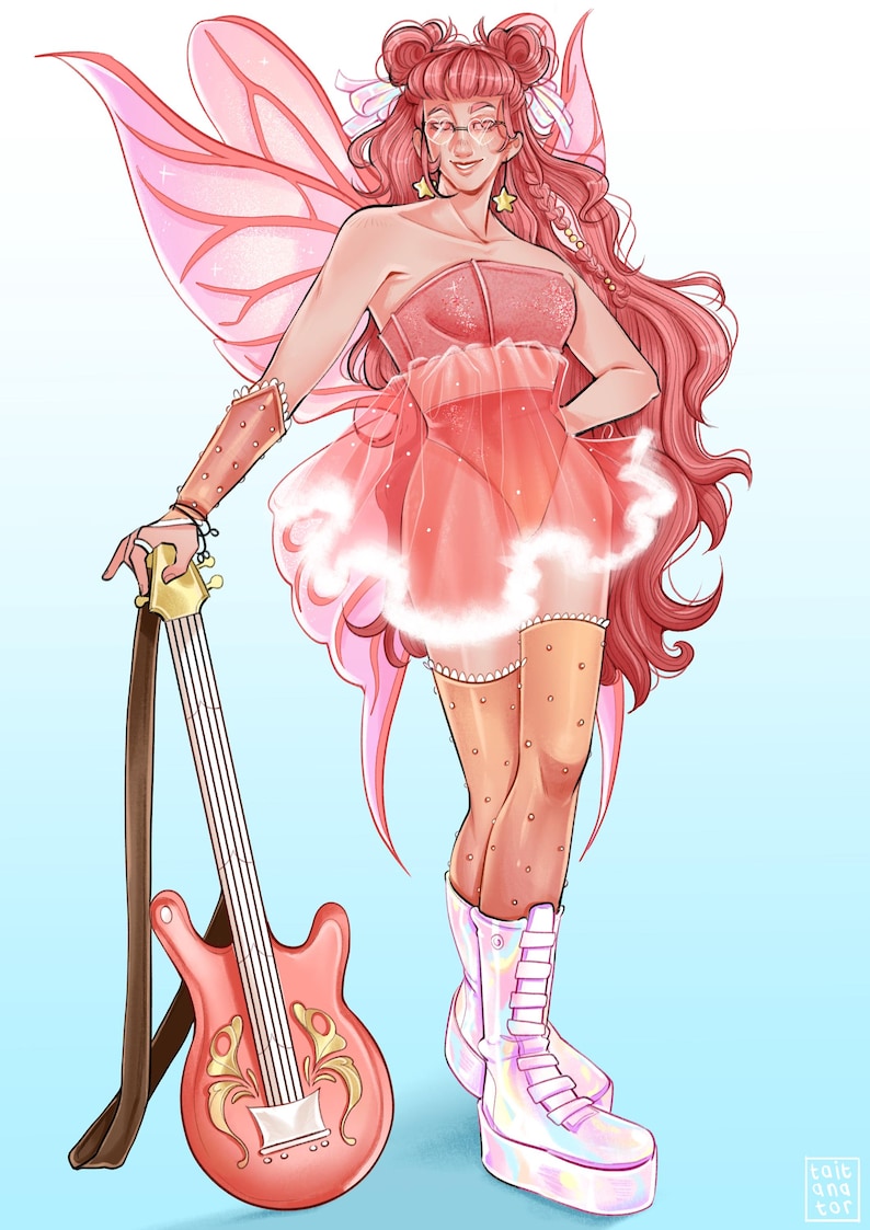 Custom Character Commission: DnD, Sci-Fi, MMO, TTRPG, Daggerheart, role play, RP , oc, fantasy image 9