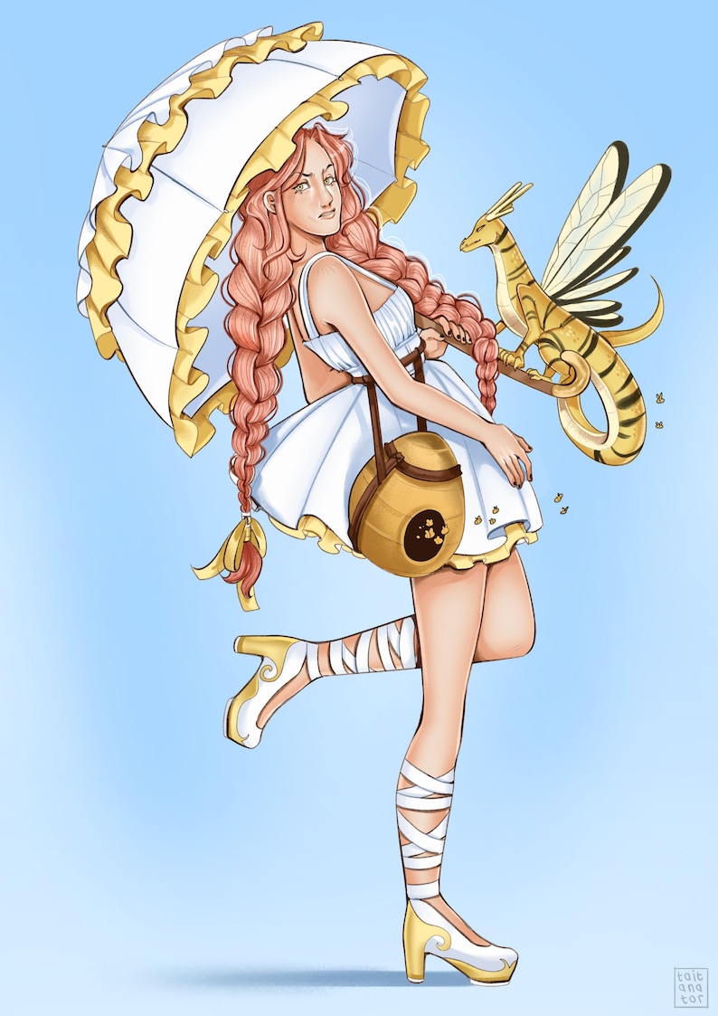 Custom Character Commission: DnD, Sci-Fi, MMO, TTRPG, Daggerheart, role play, RP , oc, fantasy image 6