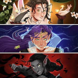 Custom Character Commission: DnD, Sci-Fi, MMO, TTRPG, Daggerheart, role play, RP , oc, fantasy image 4
