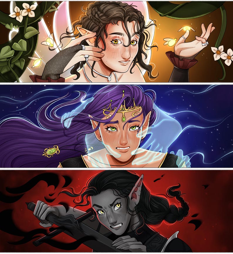 Custom Character Commission: DnD, Sci-Fi, MMO, TTRPG, Daggerheart, role play, RP , oc, fantasy image 4